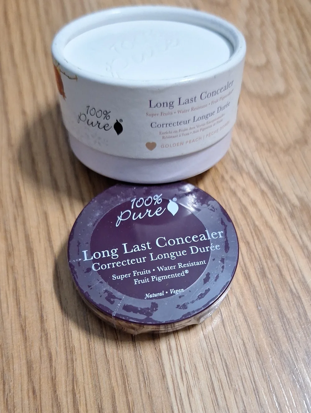 100% Pure Long Last Concealer - Golden Peach